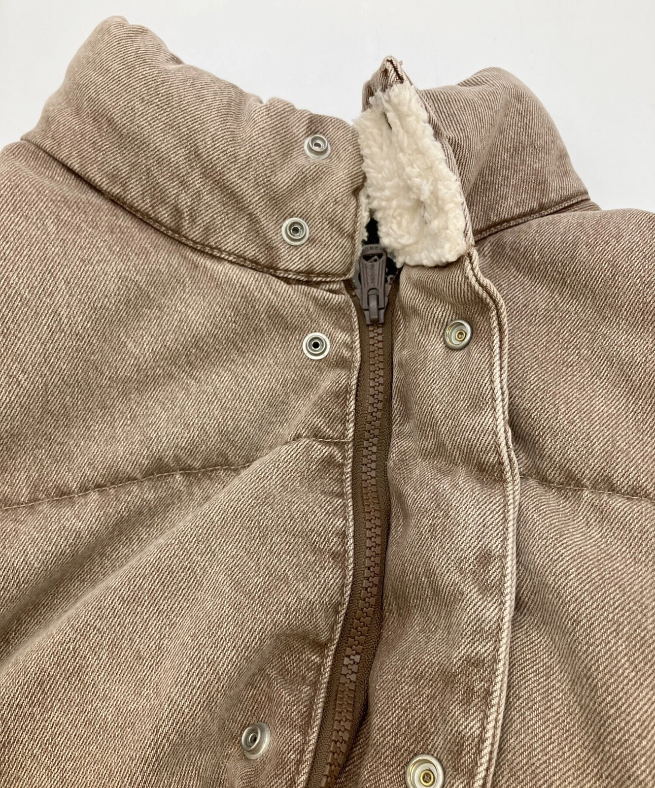 Levi's Down Jacket Men's Size L Brown New - product detail image 10