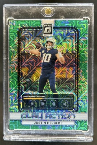 2025 Donruss Optic Justin Herbert Dragon (RAW)