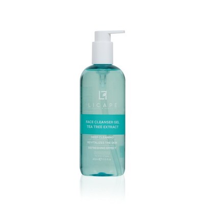 Tea Tree Gesichtsreinigungsgel 400 ml - Sanfte Tiefenreinigung & Feuchtigkeit