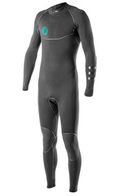 Herren Ride Engine Neoprenanzug 3/2mm LT schwarz BZ Silo Surf Kite SUP Bodyboard