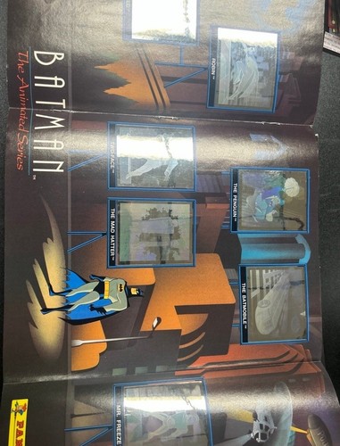 Batman The Animated Series Collectible Sticker Album Panini 1993 Komplett - Bild 5 von 6