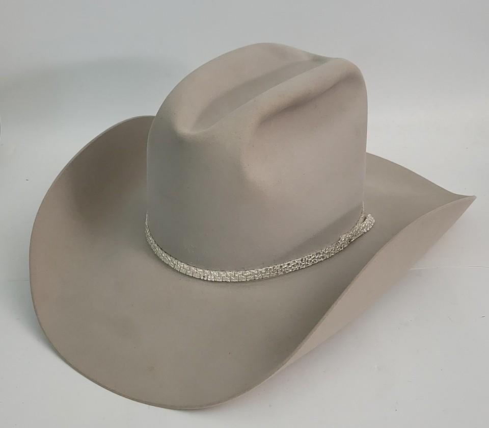 Chapeau De Cowboy Boyd Western Ranch – Feutre Silverbelly, Taille 7 1/8, USA, Vintage