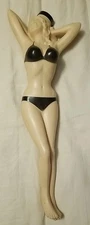 Vintage 1957 Poynter Products Jayne Mansfield Figural Hot Water Bottle US Bikini