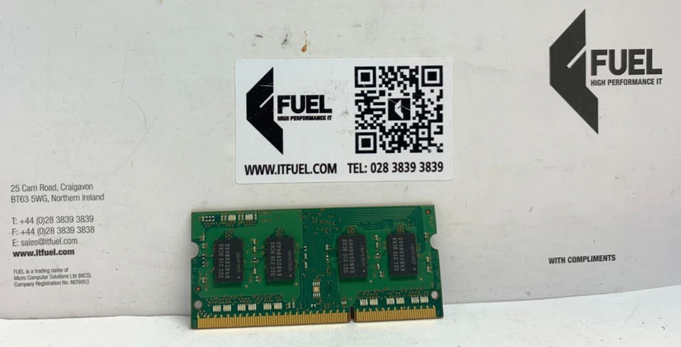 Samsung 2GB DDR3 SD Ram memory module PC3-12800 - M471B5773DH0-CK0 - Image 3 of 3