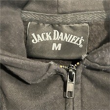 Jack Daniel's Fleece Full Zip Hoodie Black Men's M