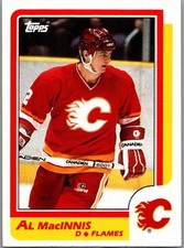 1986-87 Topps - Al MacInnis #173 Calgary Flames EX-NRMT