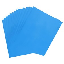 11.4"x8.3" Hot Foil Paper Hot Stamping Transfer Paper, Sheet of 30 Blue