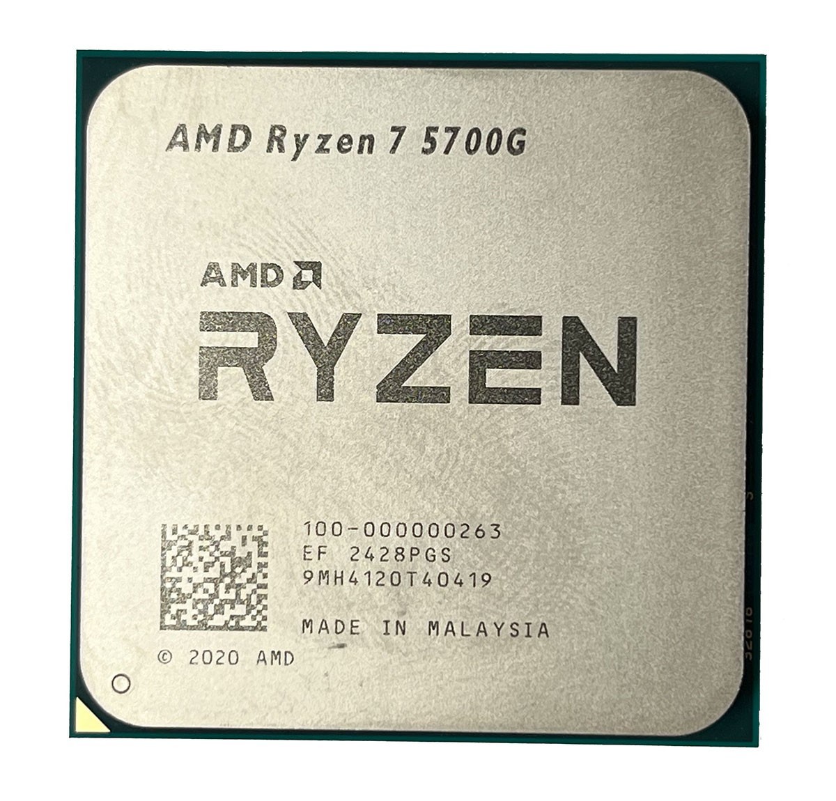 AMD Ryzen 7 5700G Desktop CPU - For Parts, Not Working | eBay
