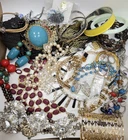 Vintage & Now Costume Jewelry Lot 28 POUNDS Wear Sell Craft Re-purp