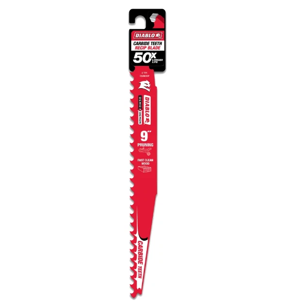 Diablo DS0903CP3 Carbide Reciprocating Saw Blade 9