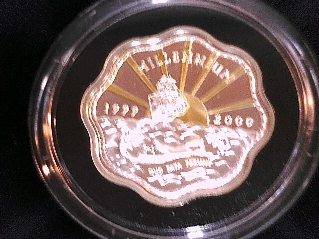 Bermuda 2000 Two Dollar Silver Proof 'Millennium' - Image 3 of 4