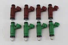 08 09 GSXR 600 / 750  UPPER & LOWER MAIN THROTTLE BODY FUEL INJECTORS - *SET*