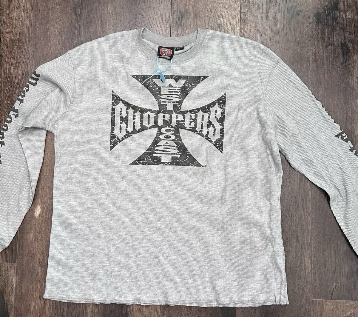 Gray West Coast Choppers Long Sleeve Shirt Men's | eBay