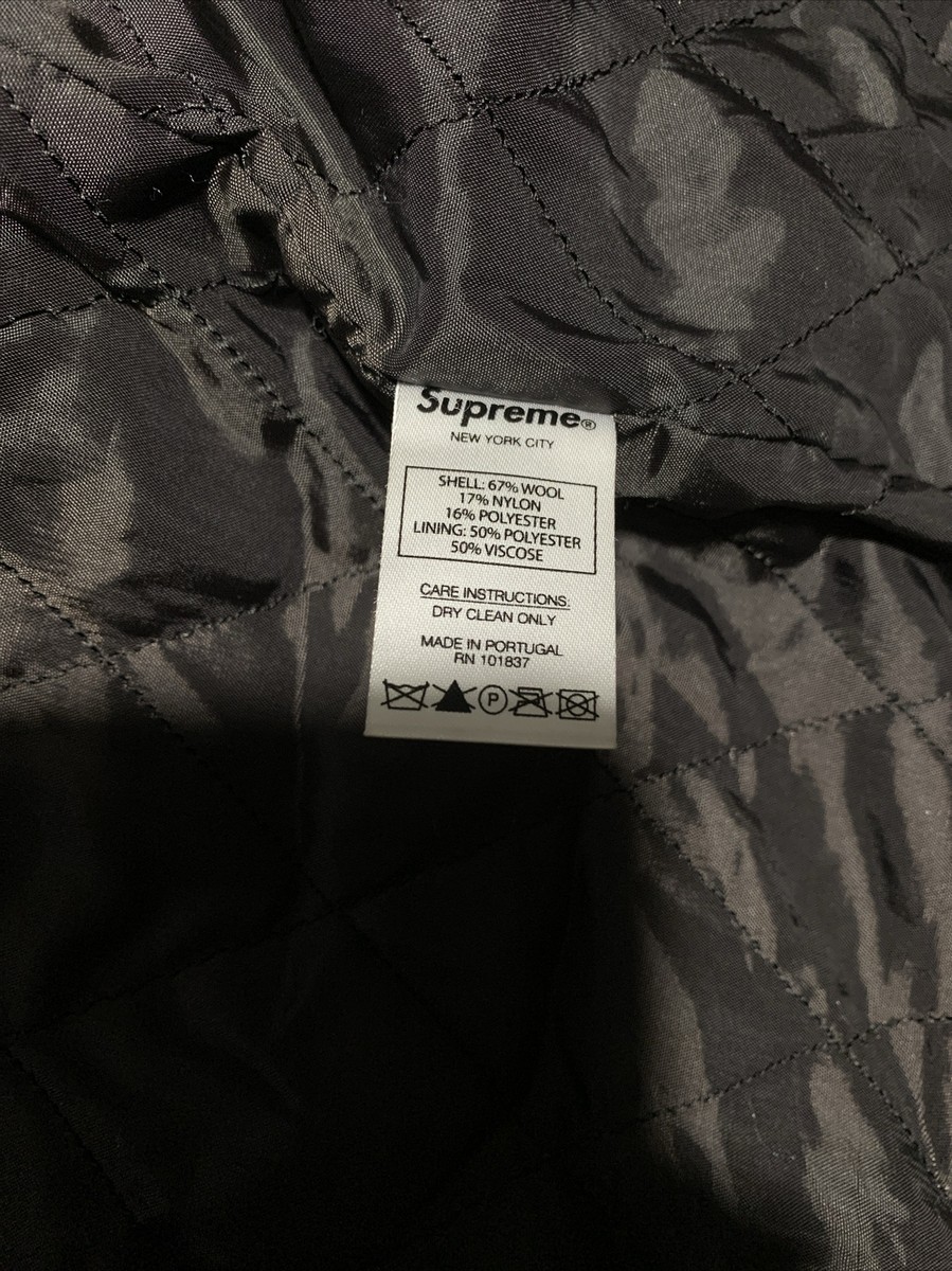 Supreme Script Logos Wool Overcoat Sz L | eBay Supreme Script Logos Wool Overcoat Sz L | eBay