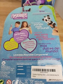 WowWee BFF Fingerlings VIOLET & HOPE, Baby Panda, Sloth  NEW lot of 3