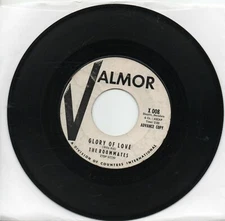 THE ROOMATES  GLORY OF LOVE  ON VALMOR ORIGINAL PROMO DOO WOP  45