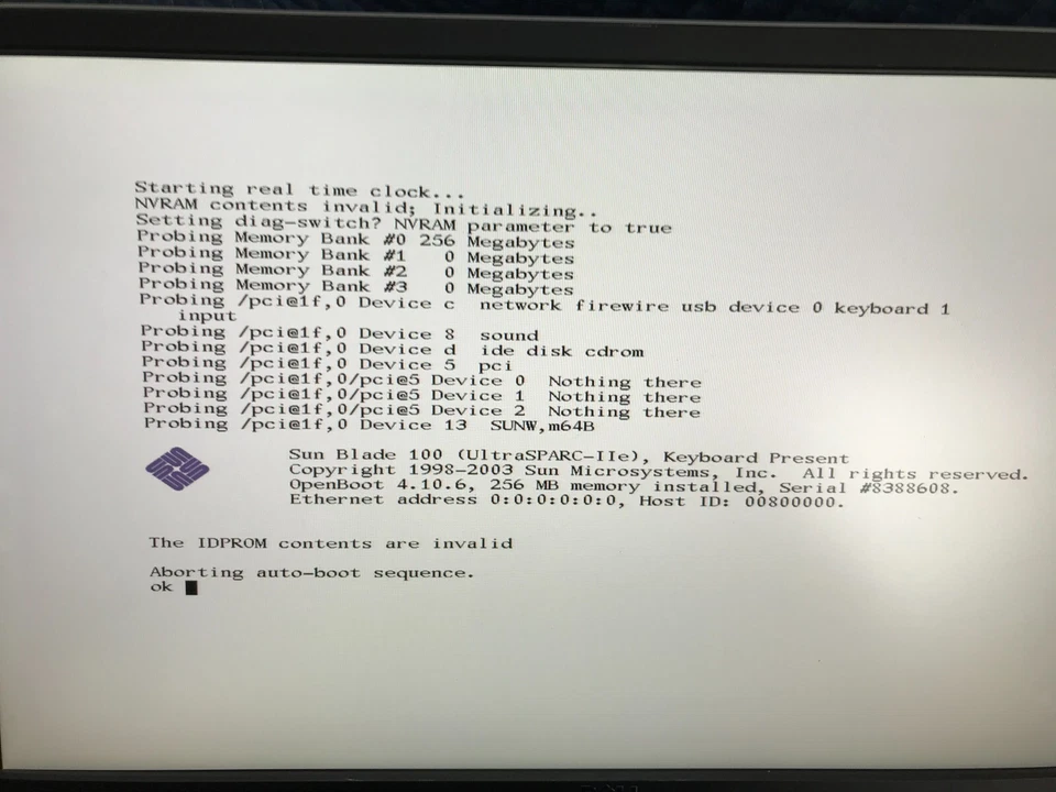 Sun Microsystems Sunblade 100 with UltraSPARC-IIe CPU & 256MB RAM, No HDD - Image 3 of 4