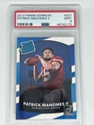 2017 Panini Donruss Patrick Mahomes Rookie RC PSA 9