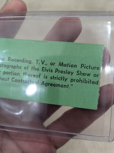 Elvis Presley CONCERT TICKET STUB Des Moines, IA 6/20/74 MAIN FLOOR !!! NICE !!! - 第 5/6 張圖片