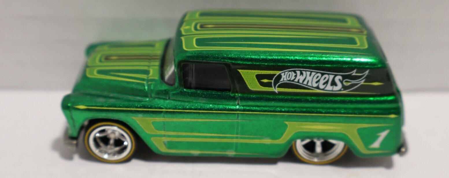 2012 HOT WHEELS COLLECTOR EDITION 55 CHEVY PANEL Loose