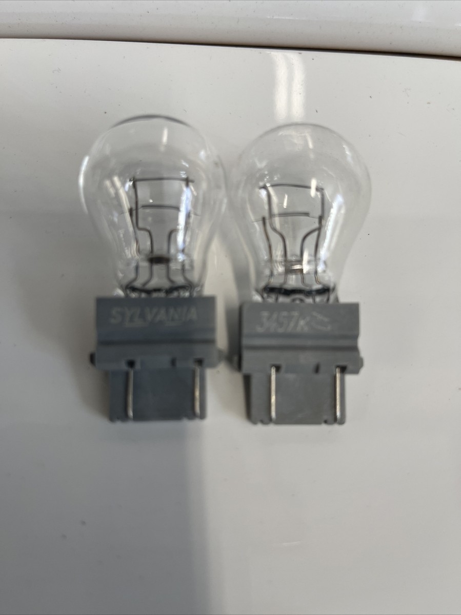 2X-Sylvania 3457K Lamp Bulbs, NOS made in USA, Krypton