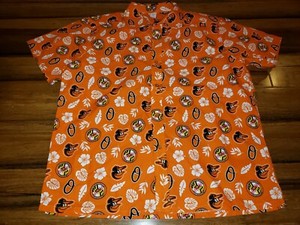 baltimore orioles hawaiian shirt