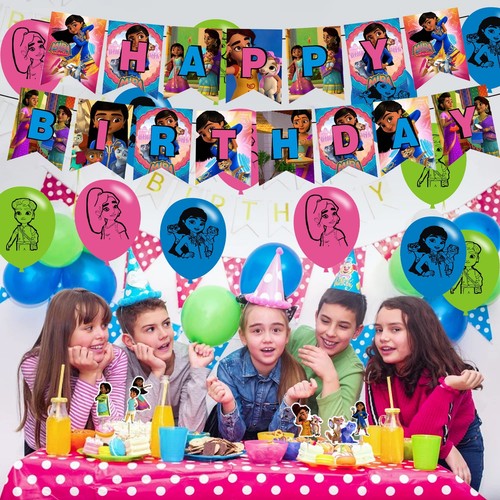 32 Pcs Mira Royal Theme Birthday Party DecorationsParty Supply Set for Kids w... - Picture 7 of 7