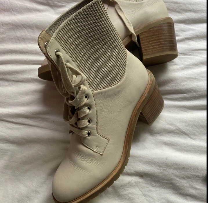 Joanne Mercer lace up boots eBay