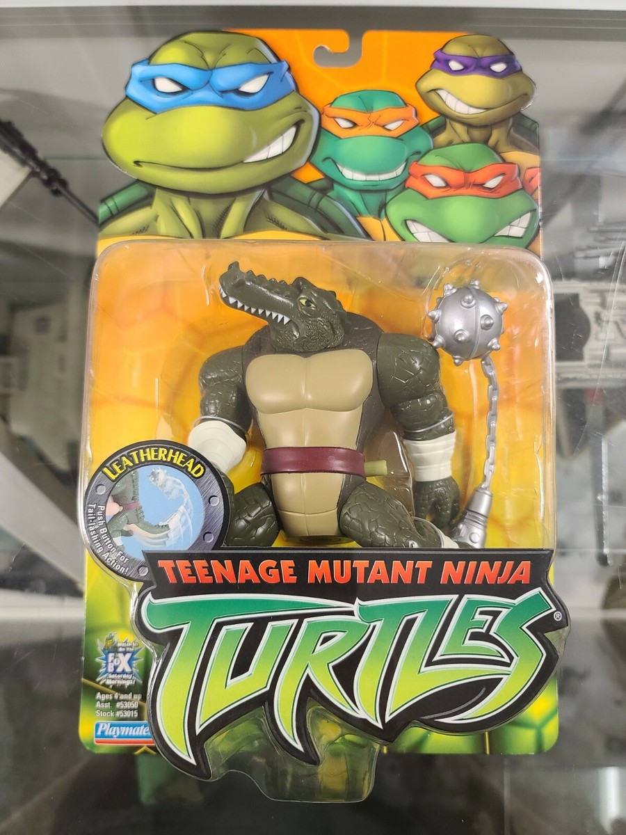 2004 TMNT LEATHERHEAD Figure Cartoon Animated Teenage Mutant Ninja