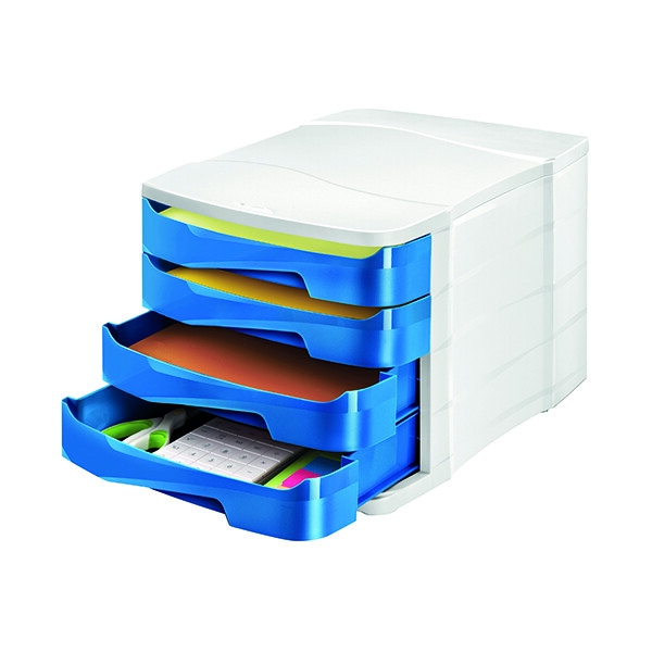 CEP Pro Gloss 4 Drawer Set Blue 394GBLUE - 394G BI BLUE