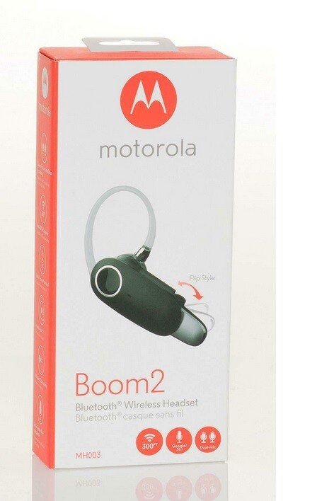 motorola boom 2 bluetooth wireless headset