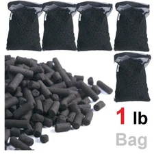 5 lbs Activated Carbon in 5 Media Bags for Aquarium Fish Pond Canister Filter 