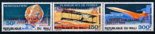 Mali 1969 Space, Man on the Moon, Aviation History, Concord, UNM / MNH - 第 1/1 張圖片