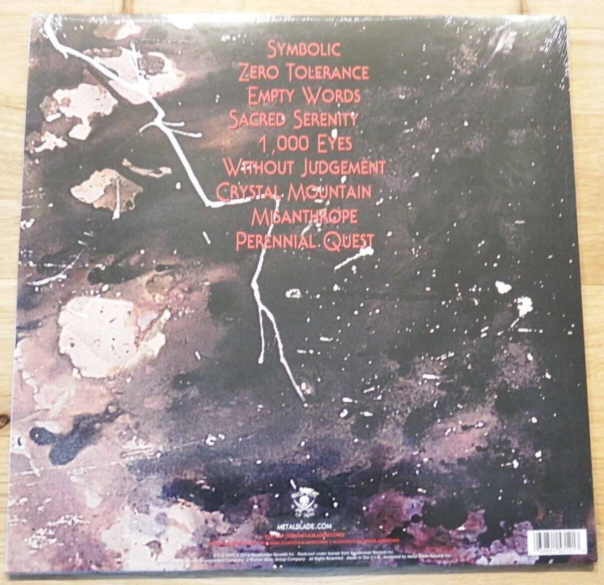 Death Symbolic 2014 180g BLACK Vinyl Record LP NEW SEALED death