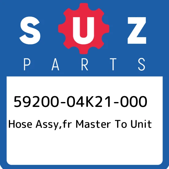 HOSE ASSY,FRONT MASTER TO