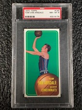 1970 Topps Basketball #145 Tom Van Arsdale PSA 8