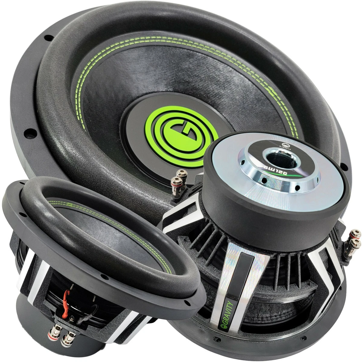 Glorious stenografi Gentage sig Warzone 12 Inch 3000 Watt Car Audio Subwoofer w/ 4 Ohm DVC Power (Single 12  SUB) | eBay