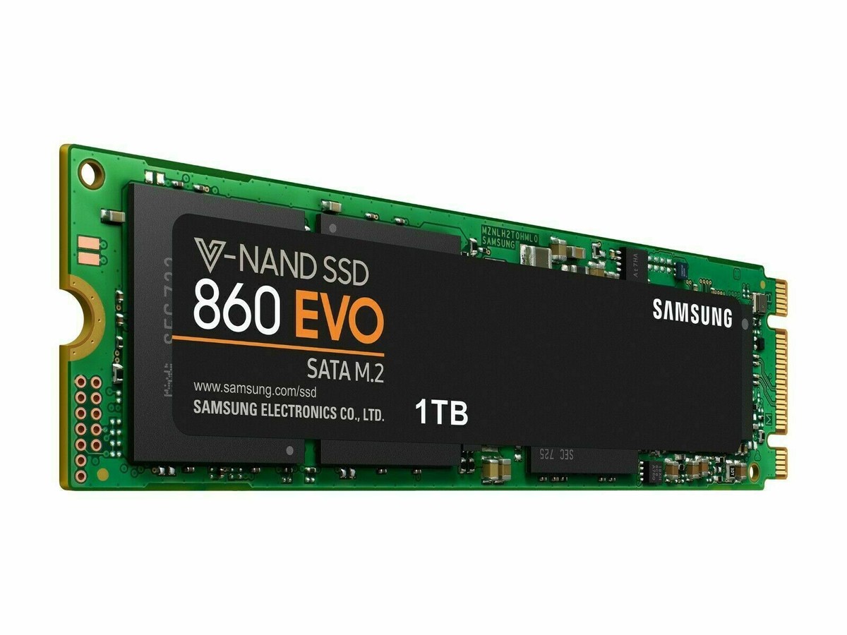 NEW Samsung SSD 860 EVO M.2 2280 1TB 1.0TB SATA III 3D NAND