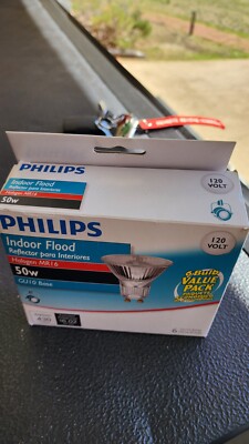 Phillips Gu10 50 Watt 5 count