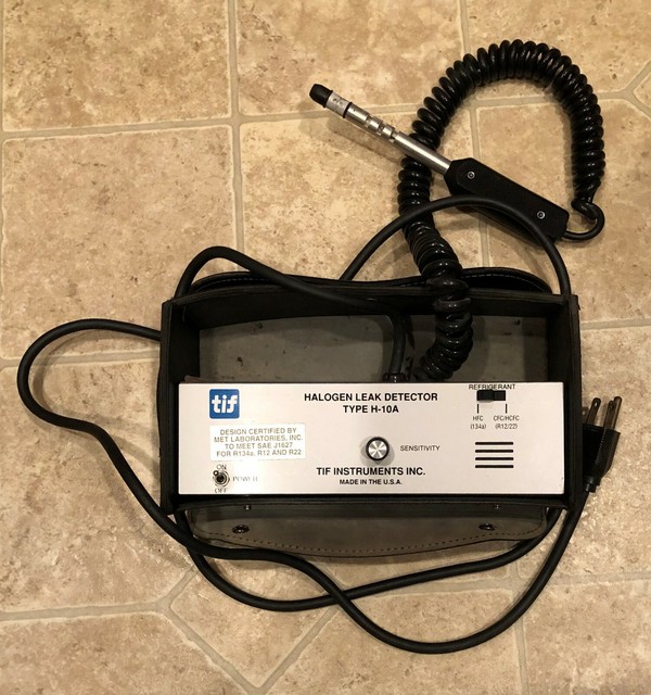 TIF Halogen Leak Detector H10A R134a R12 & R22 for sale online eBay