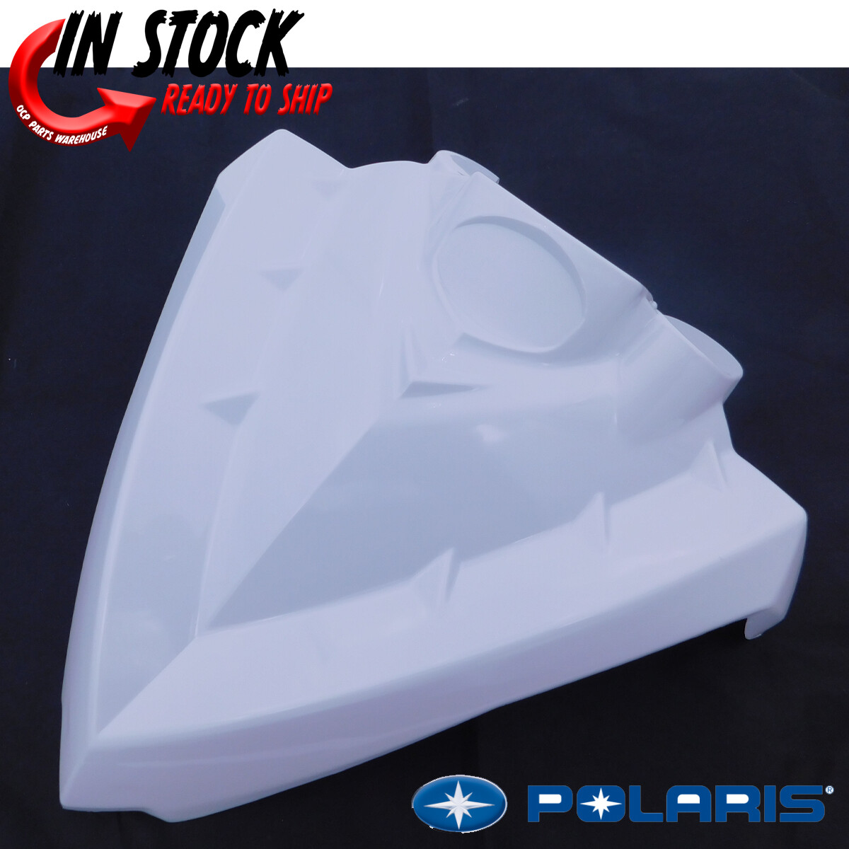 NEW OEM POLARIS WHITE FRONT CAB COVER 2007-2014 OUTLAW 90 0453326