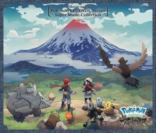 Nintendo Switch Pokemon Legends Arceus Super Music Collection (CD) (IMPORTATION BRITANNIQUE) - Photo 1/3