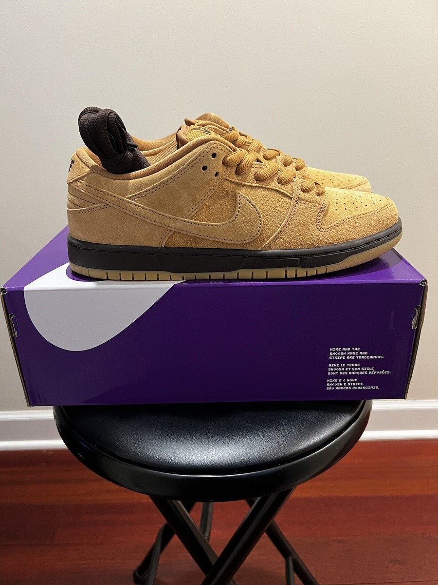 Size Nike Dunk Pro SB Low Wheat Mocha 194497739441|
