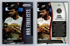 2019-20 Panini Prizm #1 Kawhi Leonard NBA Finalists