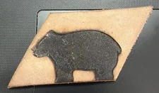 BIG BEAR VALLEY CALIFORNIA CA SPORTSMAN’S CLUB LEATHER PATCH HUNTING FISHING