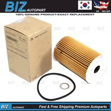 Genuine Oil Filter Service Kit for 2014-2025 HYUNDAI KIA GENESIS 26320-3CKB0