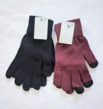 NWT 2pair West Loop Texting Knit Gloves One S...