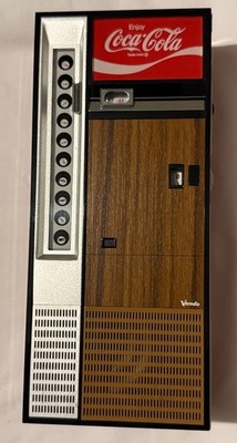 Working Vintage 1970s Coca-Cola Vending Machine Radio   Japan   Tested w/ Video