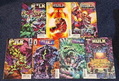 Infernal Hulk #1 2 3 4 5 6 Full Set + Incredible Hulk #30 1st cameo appearance