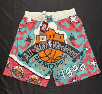 Brand New NBA All Star Weekend 1996 Mitchell & Ness Shorts Size